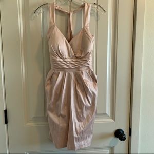 Pale Pink Halter Dress